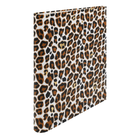 Pukka Pad Wild Roll Bound Ring Binder A4 Wild Leopard 891272 F