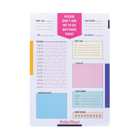 Pukka Planet Daily Planner B5 White 9741 SPP 819206 F