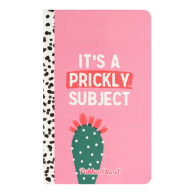 Pukka Planet It s a Prickly Subject Notebook Ruled 192 Pages 210mm x 130mm Pink 816186 F
