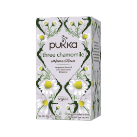 Pukka Three Chamomile Organic Herbal Tea Bags 20 Pack 786656 F