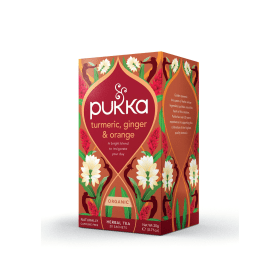 Pukka Turmeric Ginger Orange Organic Tea Bags 20 Pack 562083 F
