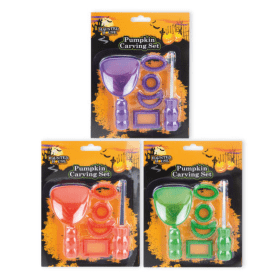 Pumpkin 6 Piece Carving Set 16 Pack PMS47634 F