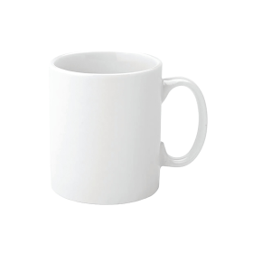 Pure White Economy Straight Sided Mug 12oz 12 Pack 893917 F