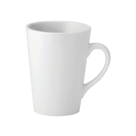 Pure White Latte Mug 12oz 6 Pack 188171 F