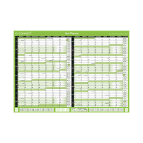 Q Connect 16 Month Planner A2 Unmounted 2027 28 KFBPU227 F