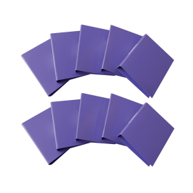 Q Connect 2 Ring Binder 25mm A4 Purple 10 Pack 115502 F