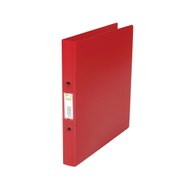 Q Connect 2 Ring Binder 25mm A4 Red 10 Pack 127207 F