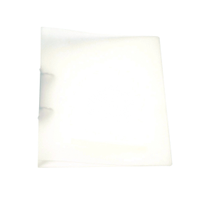 Q Connect 2 Ring Binder Frosted 25mm A4 Clear 147779 F