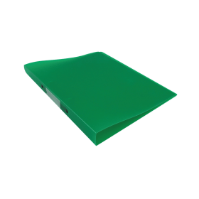 Q Connect 2 Ring Binder Frosted 25mm A4 Green 140295 F