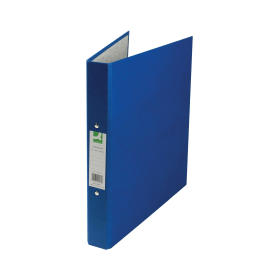 Q Connect 2 Ring Paper Over Board 25mm A4 Blue 10 Pack 164613 F