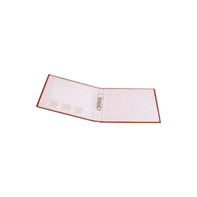 Q Connect 2 Ring Paper Over Board 25mm A4 Red 10 Pack 114318 F