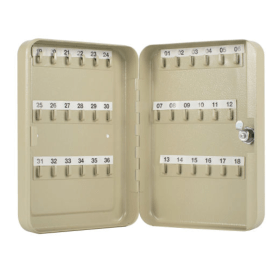 Q Connect 36 Key Cabinet Pearl Grey KF04272 F
