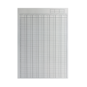 Q Connect 8 Column Analysis Pad A4 80 Sheets 155534 F