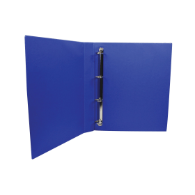 Q Connect A4 25mm Presentation 4D Ring Binder Blue KF01327 146445 F
