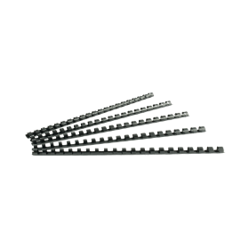 Q Connect A4 Binding Combs 12mm Black 100 Pack 134255 F