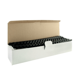 Q Connect A4 Binding Combs 8mm Black 100 Pack 133178 F