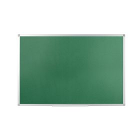 Q Connect Aluminium Frame Green Felt Noticeboard with Fixing Kit 900mm x 600mm 119381 F