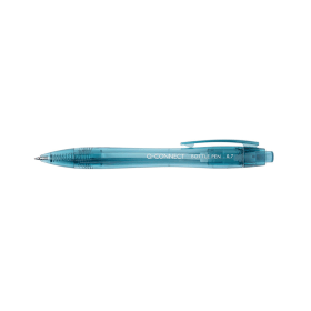 Q Connect Ballpoint Pen 0.7mm Line Black 10 Pack 614477 F