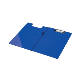 Q Connect Blue Foolscap Fold Over Clipboard 147169 F