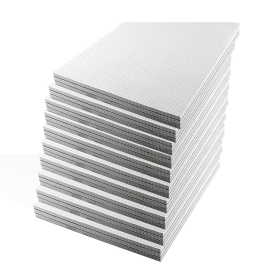 Q Connect Board Back Memo Pad 160 Pages Quadrille A4 White 10 Pack 126495 F