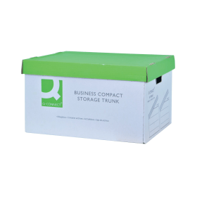 Q Connect Business Storage Trunk Box 380mm x 455mm x 255mm 10 Pack 461913 F