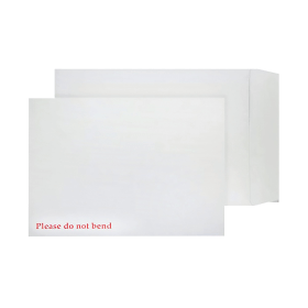 Q Connect C4 Envelopes Board Back Peel and Seal 120gsm White 125 Pack 109769 F