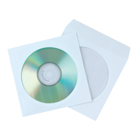 Q Connect CD Paper Envelope 50 Pack 121544 F