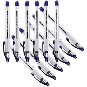 Q Connect Delta Ballpoint Pen 0.7mm Line Blue 12 Pack 104197 F