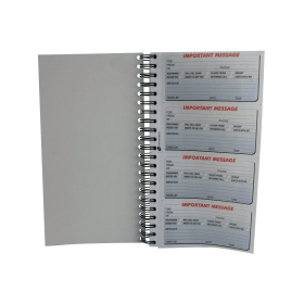 Q Connect Duplicate Telephone Message Book White 153513 F