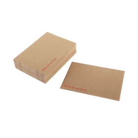 Q Connect Envelope 238mm x 163mm Board Back Peel and Seal 115gsm Brown 125 Pack 112408 F