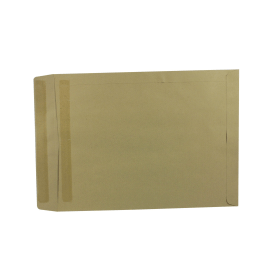 Q Connect Envelope Pocket Self Seal 115gsm 406mm x 305mm Manilla 250 Pack 156398 F