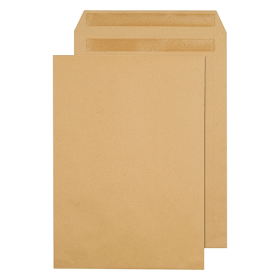 Q Connect Envelope Pocket Self Seal 90gsm B4 Manilla 250 Pack 130378 F