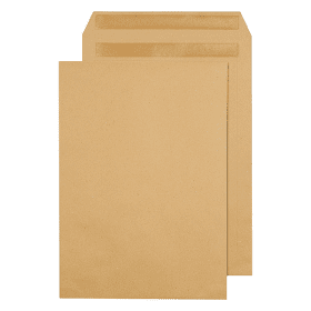 Q Connect Envelope Pocket Self Seal 90gsm B4 Manilla 250 Pack KF02893 130378 F