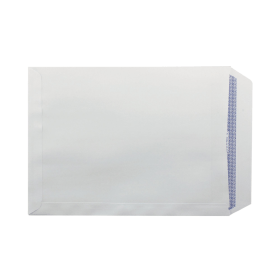 Q Connect Envelope Pocket Self Seal 90gsm C4 White 75 Pack KF07560 610342 F