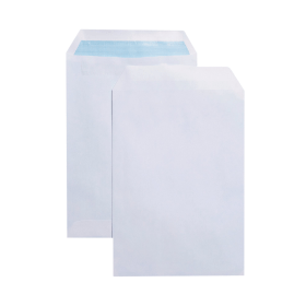 Q Connect Envelope Pocket Self Seal 90gsm C5 White 150 Pack KF07558 610340 F