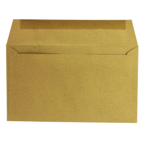 Q Connect Envelope Wallet Gummed 70gsm 89mm x 152mm Manilla 1000 Pack 127834 F