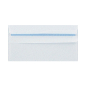 Q Connect Envelopes Plain Wallet Peel and Seal 100gsm DL White 500 Pack 280226 F