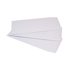 Q Connect Envelopes Pocket Self Seal 100gsm DL White 500 Pack KF3440 174603 F