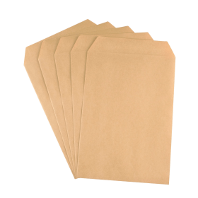 Q Connect Envelopes Pocket Self Seal 90gsm C5 Manilla 500 Pack 109720 F