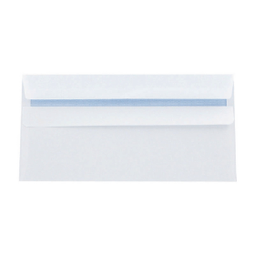 Q Connect Envelopes Wallet Self Seal 120gsm DL White 1000 Pack 163628 F