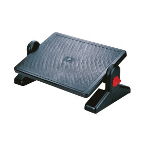 Q Connect Ergonomic Adjustable Footrest Platform Black 118478 F