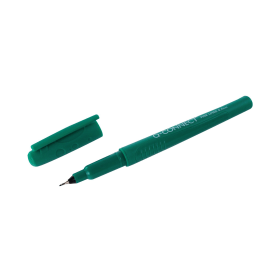 Q Connect Fineliner Pen 0.4mm Green 10 Pack 914331 F