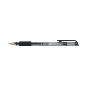 Q Connect Gel Rollerball Pen 0.5mm Line Black 10 Pack 145878 F