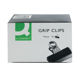 Q Connect Grip Clip 70mm 10 Pack 101893 F