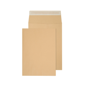 Q Connect Gusset Envelope 140gsm B4 Manilla 125 Pack 766962 F