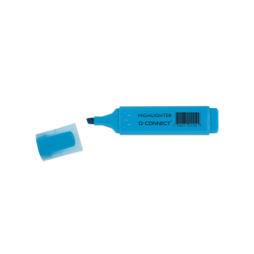 Q Connect Highlighter Blue 10 Pack 113576 F