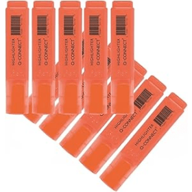 Q Connect Highlighter Orange 10 Pack 105243 F