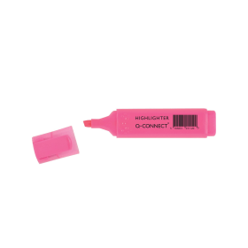 Q Connect Highlighter Pink 10 Pack 124459 F