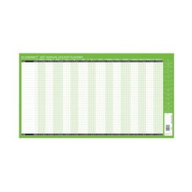 Q Connect Holiday Planner Unmounted 2027 KFAHP27 F