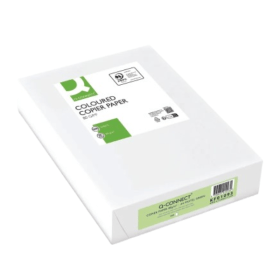 Q Connect KF01093 A4 Green Copy Paper 80gsm 500 Sheets